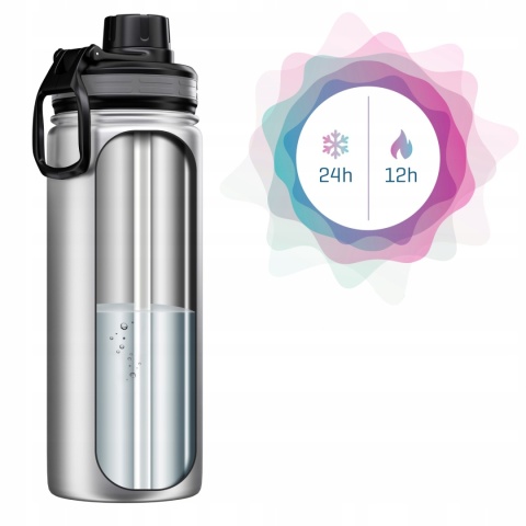 Kubek Termiczny Nowy Design Termos na herbatę/kawę wymienny ustnik 0,7l