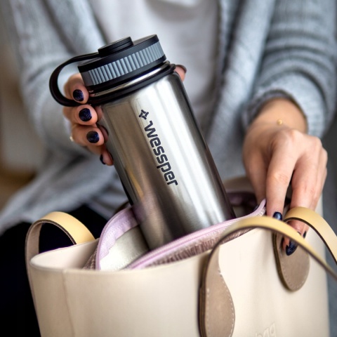 Kubek Termiczny Nowy Design Termos na herbatę/kawę wymienny ustnik 0,7l