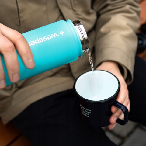 Kubek Termiczny Nowy Design Termos na herbatę/kawę wymienny ustnik 0,7l