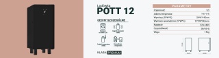 Lodówka POTT 12 BFMCL do ekspresu COFFEE FORMAT Double