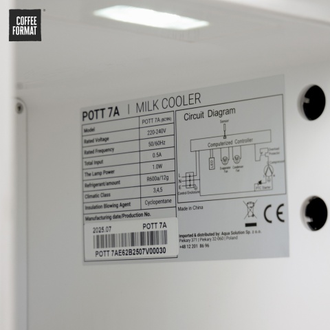 Lodówka POTT 7A COFFEE FORMAT - 9L