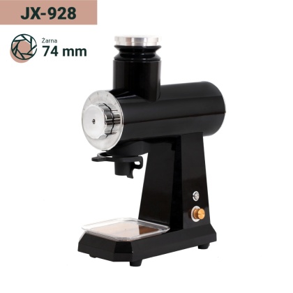 Młynek single-dose JX-928 BLACK | Coffee Format - żarna 74 mm, profesjonalny