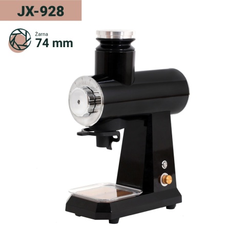 Młynek single-dose JX-928 BLACK | Coffee Format - żarna 74 mm, profesjonalny