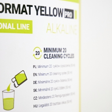 Płyn do czyszczenia spieniacza MILK YELLOW PRO 1L Coffee Format