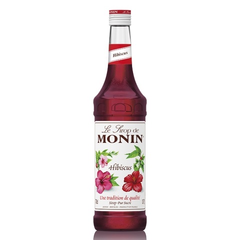Syrop Monin HIBISKUS o smaku hibiskusa 0,7L