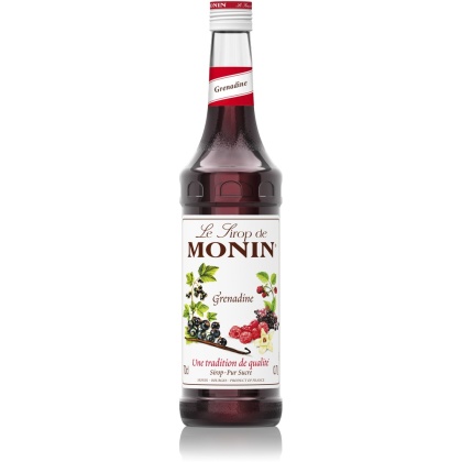 Syrop Monin GRENADINE o smaku czerwonych jagód z nutą wanilii 0,7L