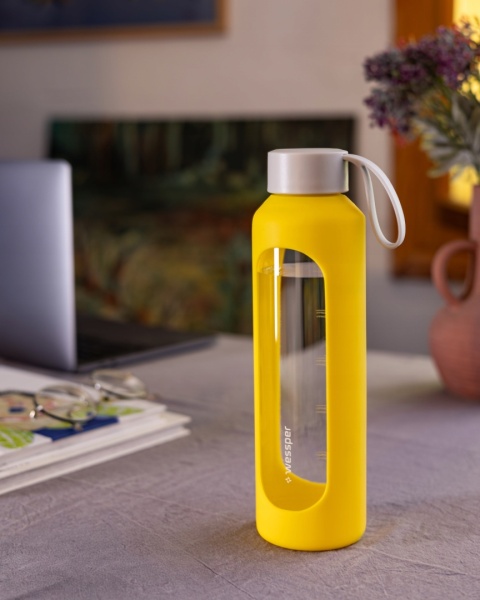 Szklana butelka na wodę 0,5l Wessper Sun B1 Nowy Styl