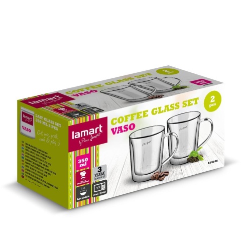 Szklanki termiczne 350ml Lamart VASO LT9036 2szt.