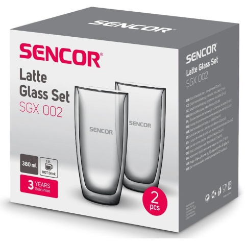 Szklanki termiczne 380ml SENCOR SGX 002 - 2szt.