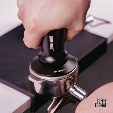 Tamper dynamometryczny CT-02 Black precyzyjne ubijanie kawy