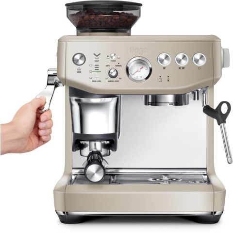 Ekspres kolbowy SAGE SES876ALM Barista Express Impress ALMOND