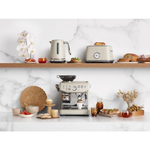 Ekspres kolbowy SAGE SES876ALM Barista Express Impress ALMOND