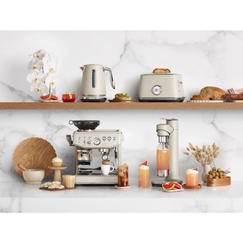 Ekspres kolbowy SAGE SES876ALM Barista Express Impress ALMOND
