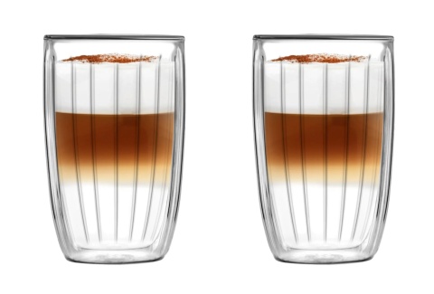 Komplet 2 szklanek 350ml z podwójną ścianką Tulip Vialli Design