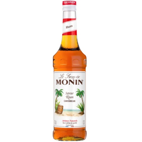 Syrop MONIN CARIBBEAN RUM - o smaku RUM 0,7l