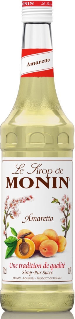 Syrop MONIN AMARETTO - o smaku AMARETTO 0,7l