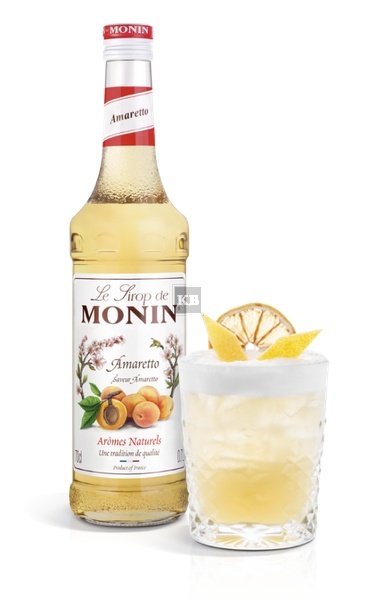 Syrop MONIN AMARETTO - o smaku AMARETTO 0,7l