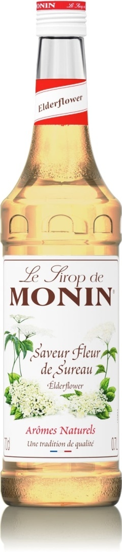 Syrop MONIN ELDERFLOWER - o smaku KWIAT CZARNEGO BZU 0,7l