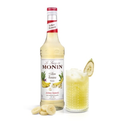 Syrop MONIN YELLOW BANANA - o smaku bananowym 0,7l