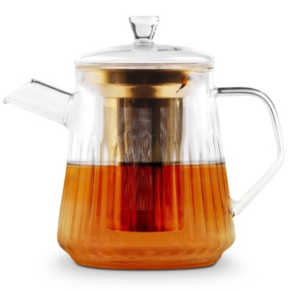 Zaparzacz do herbaty 900ml Mia Vialli Design złoty